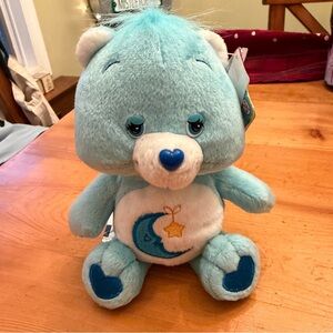 NWT vintage Care Bears Bedtime Bear 8" Beanie Plush Toy 2002